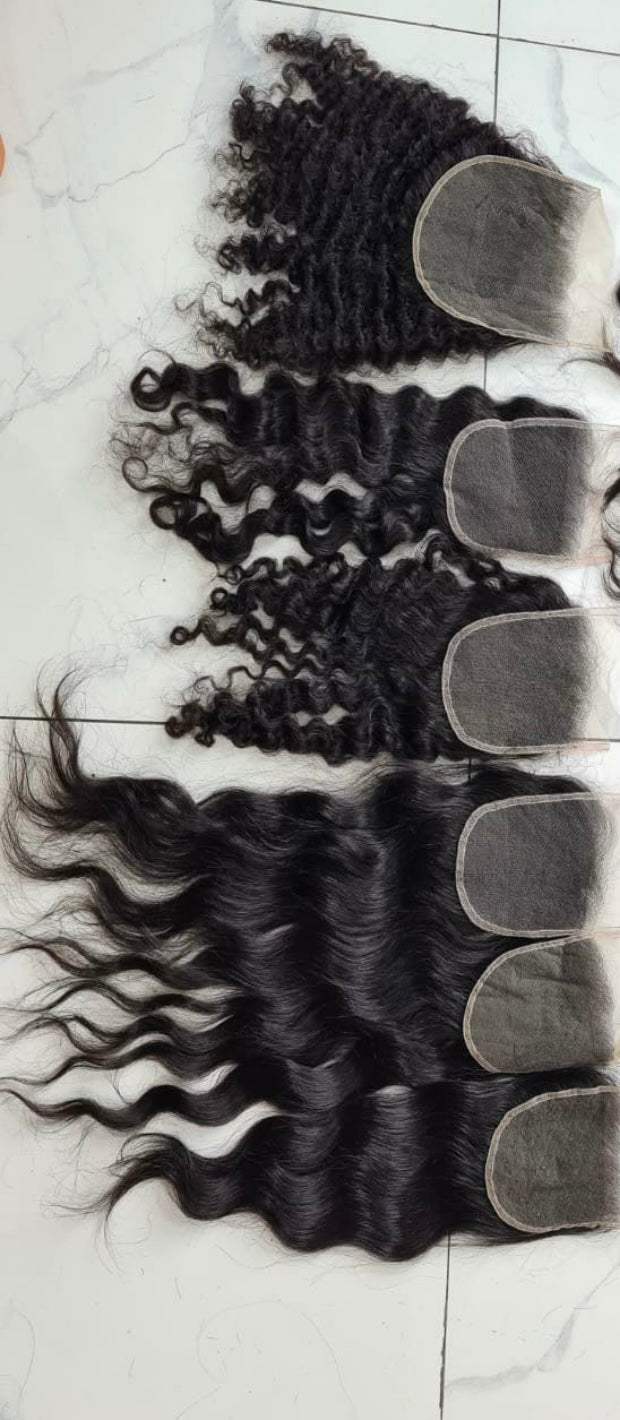 Raw 5x5 Closures